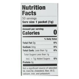 Stevia In The Raw Sweetener - Packets - Case Of 12 - 50 Count